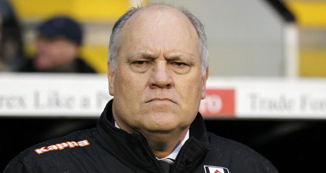 Martin Jol: His Fulham side have won just one game in 12