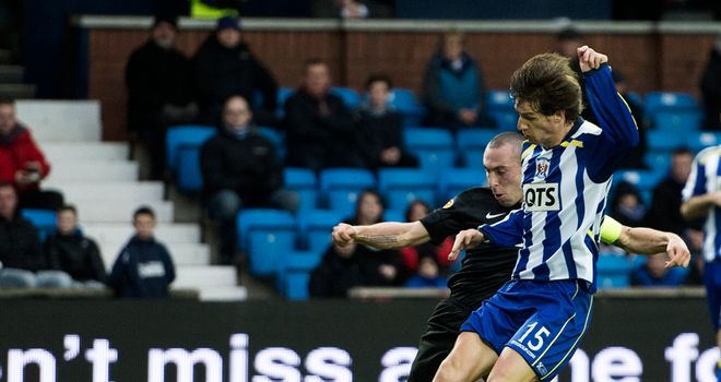 Scott Brown: Gave Celtic the lead at Rugby Park