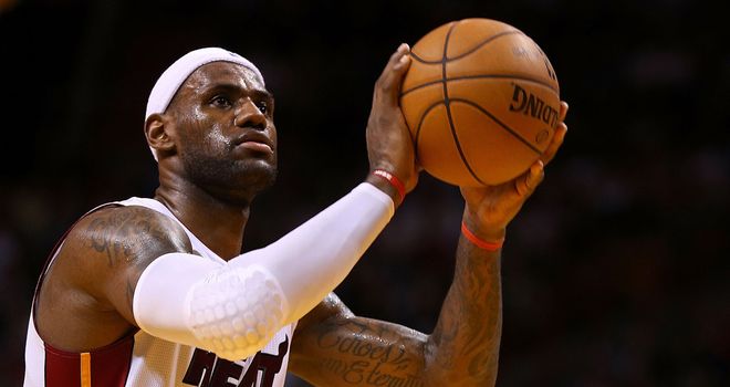 LeBron James: 30 points in an easy win for the Miami Heat