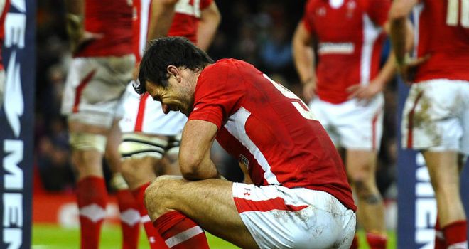 Mike Phillips shows his dissapointment after losing in the final minute to Australia