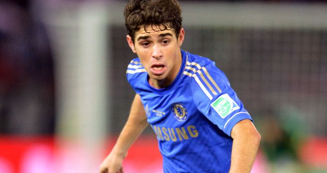 Oscar: Praised by Rafa Benitez for being so eager to play