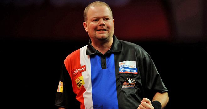Raymond van Barneveld: Averaged over 108 as he raced to victory over Michael Smith