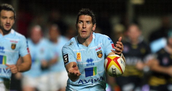 James Hook: scored 20 points for Perpignan