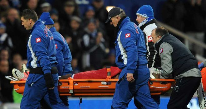 Stephane Mbia: Has allayed fears over his neck injury