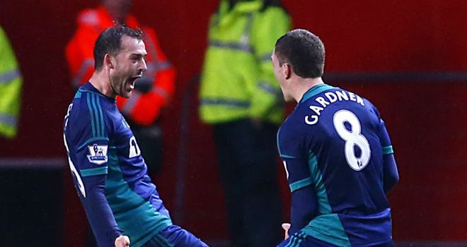 Steven Fletcher: Scored the only goal of the game before the break