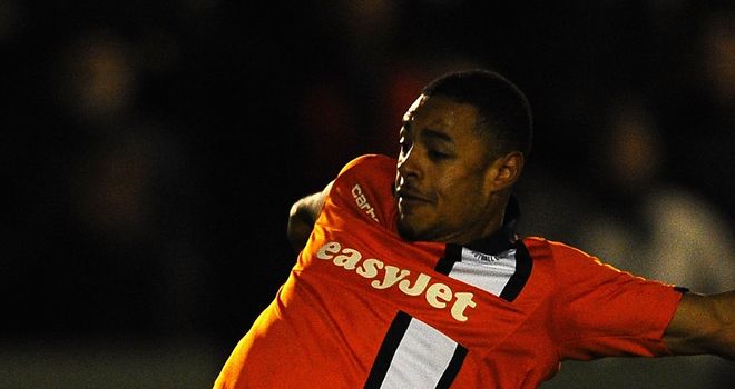 Andre Gray: Grabbed winner for Luton