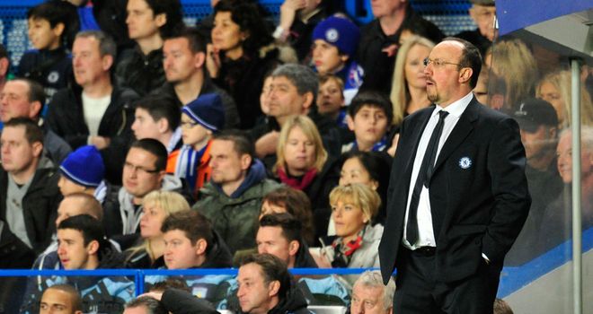 Rafa Benitez: Was arguably the star of the show as Chelsea hammered Aston Villa