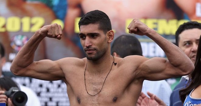 Amir Khan: Believes Diaz's style will make for an exciting fight