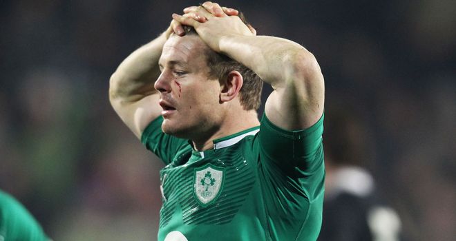 Brian O'Driscoll is back in training