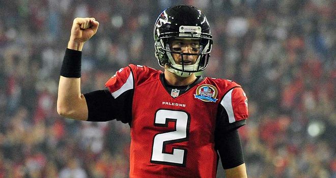 Matt Ryan: Three touchdown passes for Atlanta Falcons