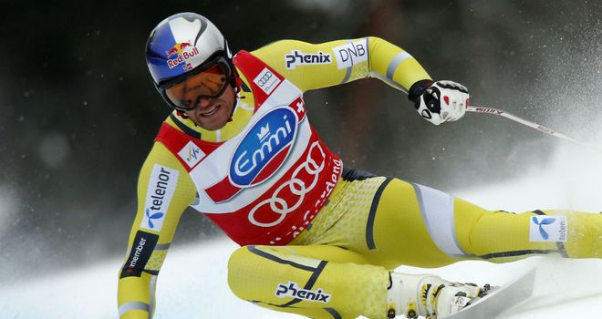 Aksel Lund Svindal: Clinched his fourth World Cup super-G title on Sunday