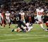 Ray Rice evades the New York Giants defence
