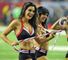 It is all smiles from the Atlanta Falcons' cheerleaders in their NFL fixture against the Super Bowl champion New York Giants