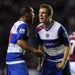 Alex Pearce celebrates at the final whistle as Reading seal their second victory of the season with a 1-0 win over West Ham.