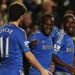 Ramires (right) celebrates wrapping up an incredible 8-0 win for Chelsea