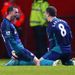 Goal machine Steven Fletcer strikes again late in the first half to give Sunderland a 1-0 lead against the run of play.