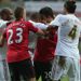 And the Scot was further inflamed by a clash between Ashley Williams and Robin van Persie