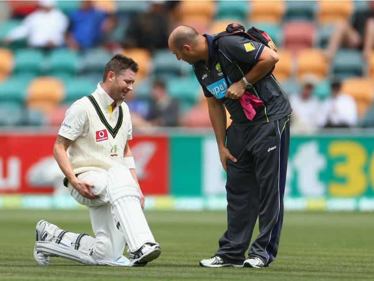Michael Clarke: Set to win fitness battle
