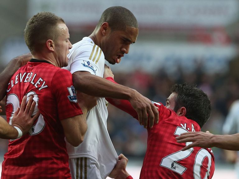The clash between Williams and Van Persie is in the news