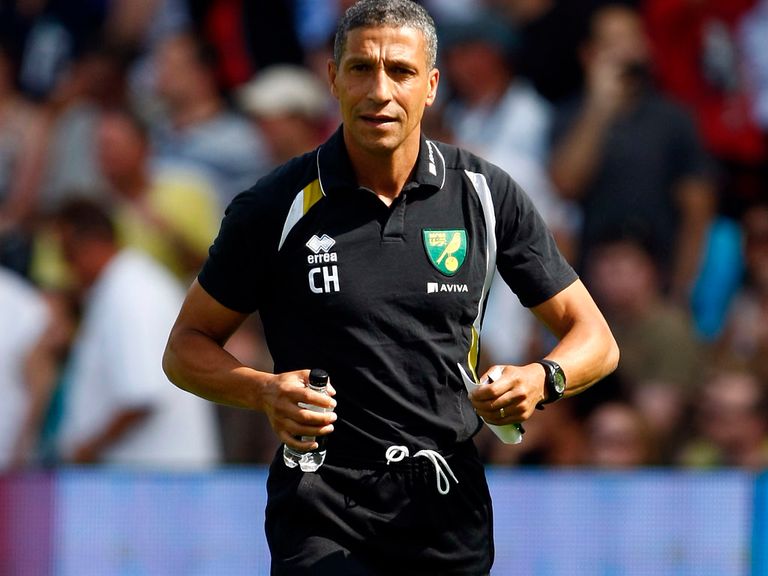 Hughton's Norwich are on a nine-match unbeaten run