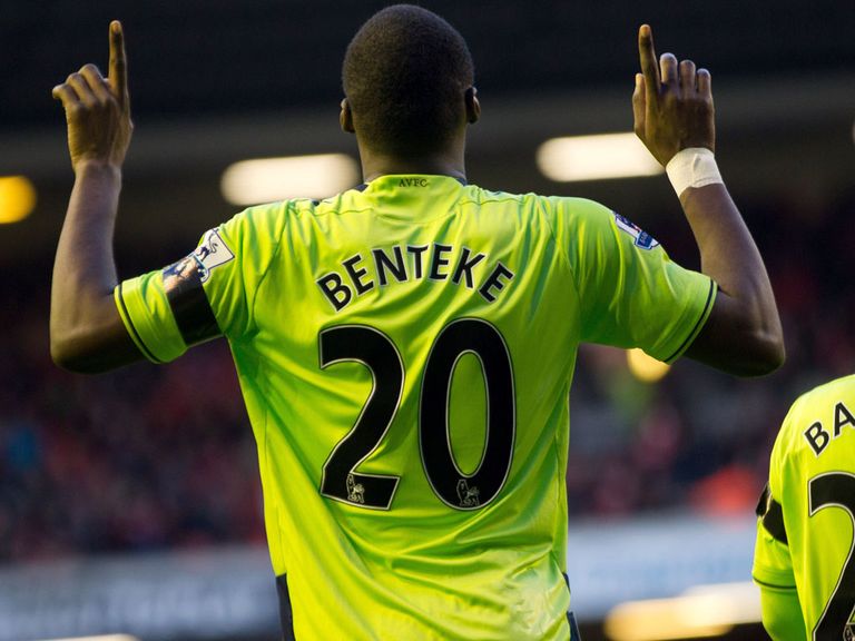 Benteke: Eight goals already in the league