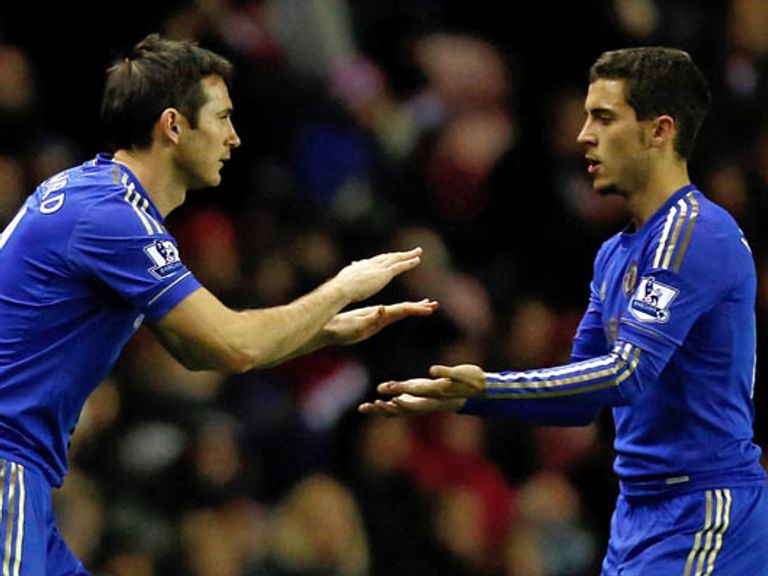Lampard: Believes Hazard can be one of the best in the world