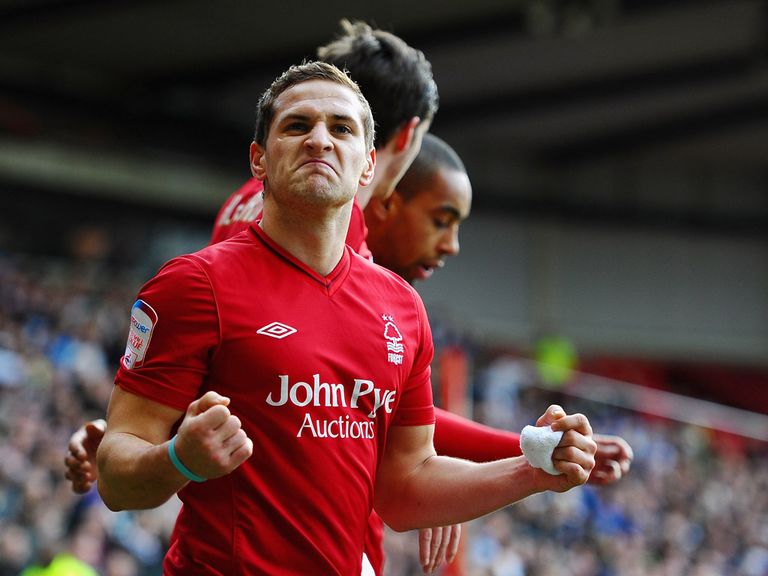 Billy Sharp scored two goals for Forest