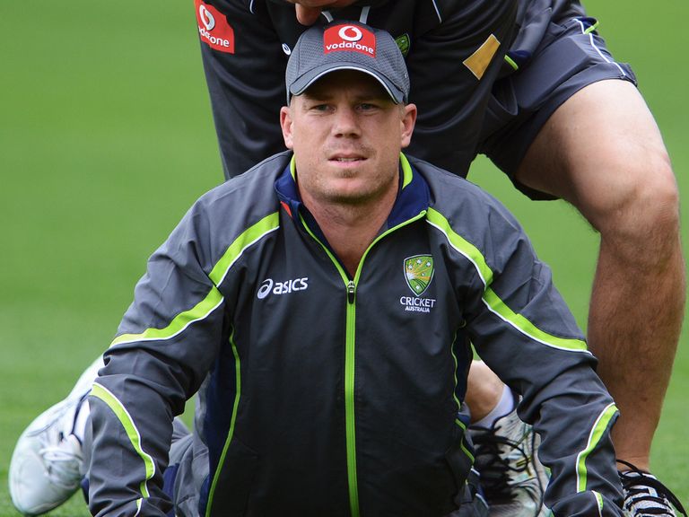 David Warner: Ground was too wet