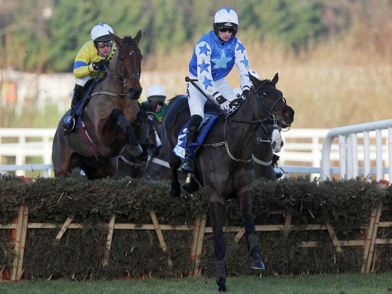 Zuzka in winning action under Patrick Mullins