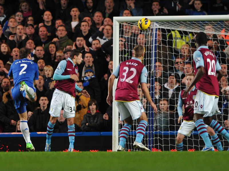 Branislav Ivanovic nets the Blues' third