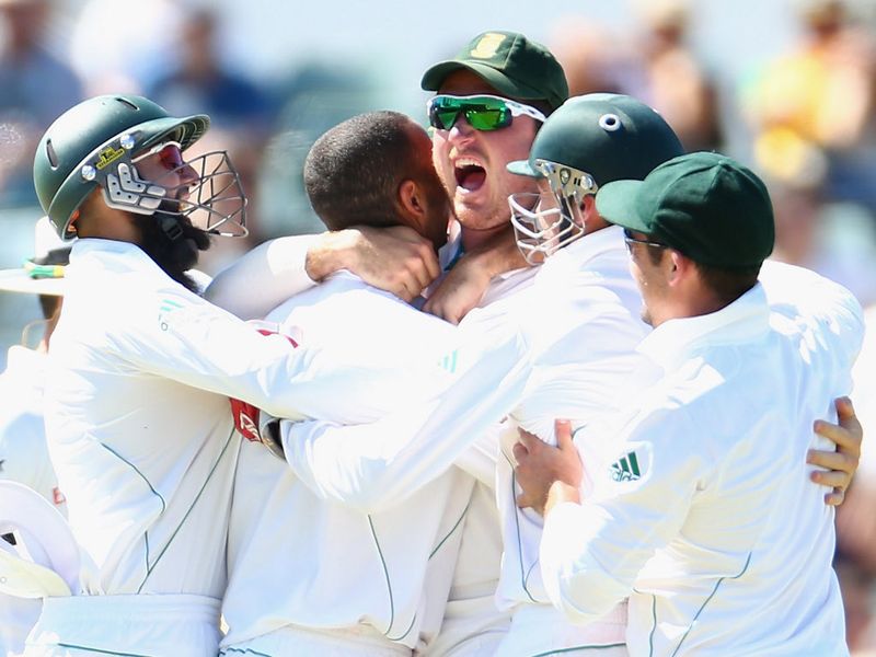 The Proteas took the final three wickets in the evening to win by 309 runs and retain the number one Test ranking.