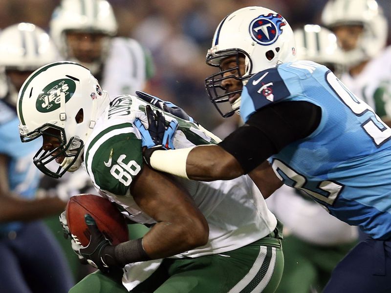 Jeff Cumberland put the Jets back in front following a 17-yard reception from quarterback Mark Sanchez