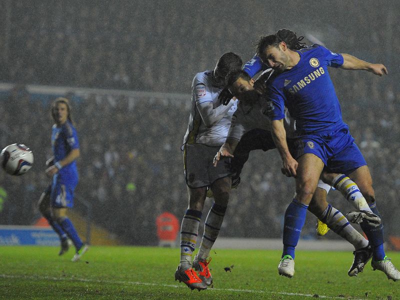 Branislav Ivanovic headed home to give the Blues the advantage.