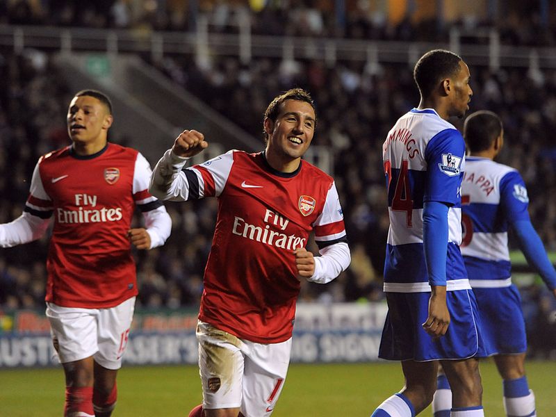 It gets worse for Reading after the break as Cazorla completes his hat trick to put the visitors 4-0 up