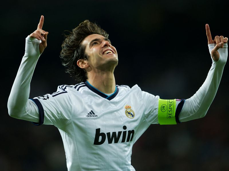 Kaka was on the scoresheet in Real Madrid's 4-1 victory over Ajax