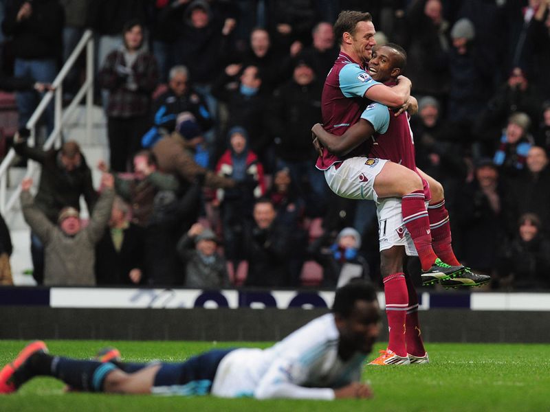Modibo Maiga sealed victory for West Ham with a third goal in stoppage time