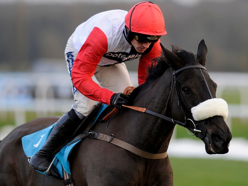 ...and he saunters to a fourth successive win in the race