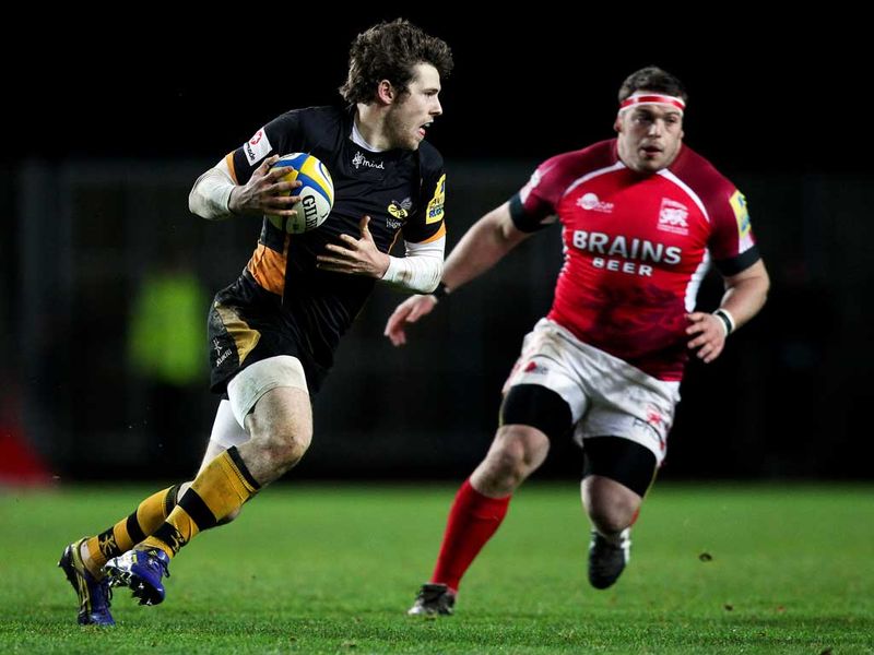 Elliot Daly: Ran in a try as London Wasps beat London Welsh 34-15