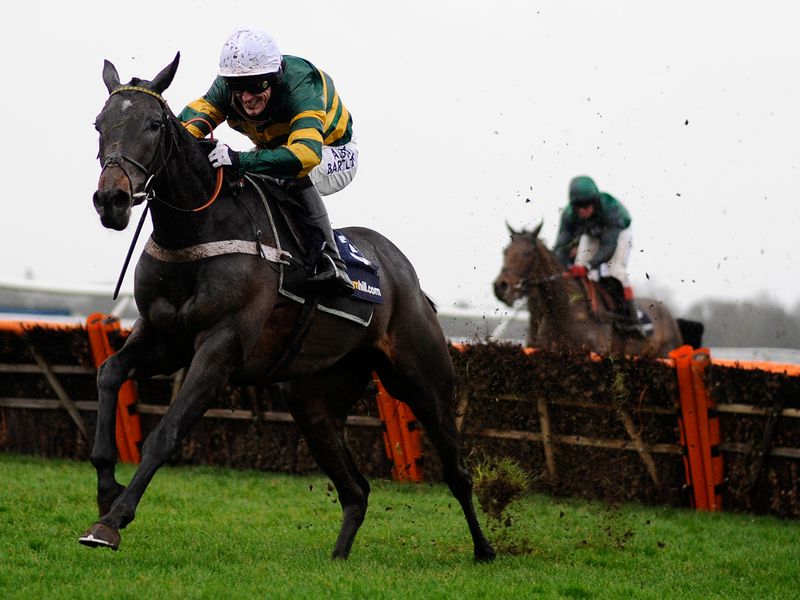 Darlan is clear of his rivals in the Christmas Hurdle...