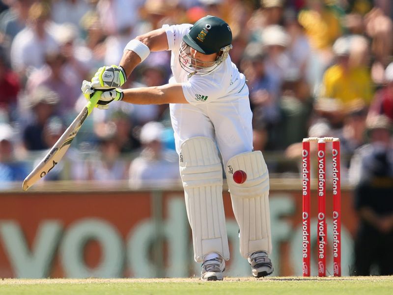 This shot saw Dean Elgar perish for a pair on debut.