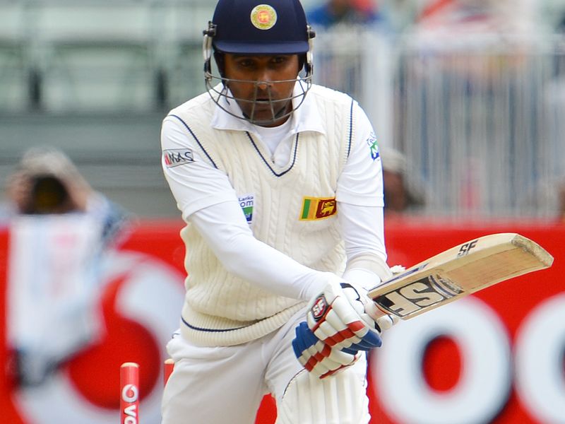 Mahela Jayawardene was bowled by Bird...