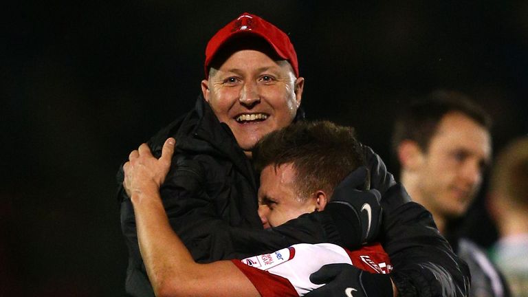 Slade: Chuffed with Orient's efforts