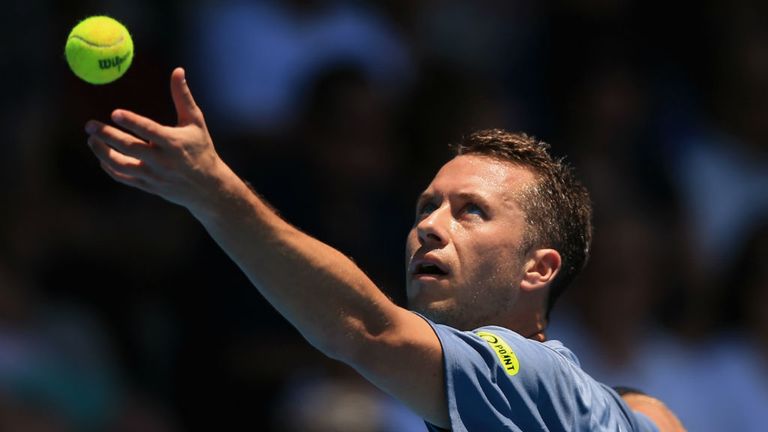 Philipp Kohlschreiber: Survived a second-set wobble