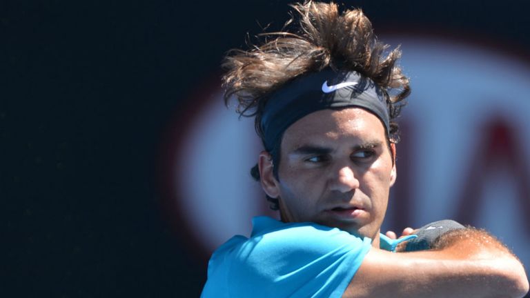 Roger Federer: Breezed through his first-round match