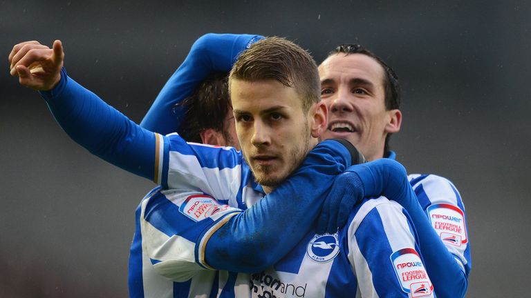Andrea Orlandi: On target in Brighton's win at Cardiff