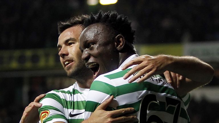 Victor Wanyama: Scored in front of Sir Alex Ferguson on Tuesday