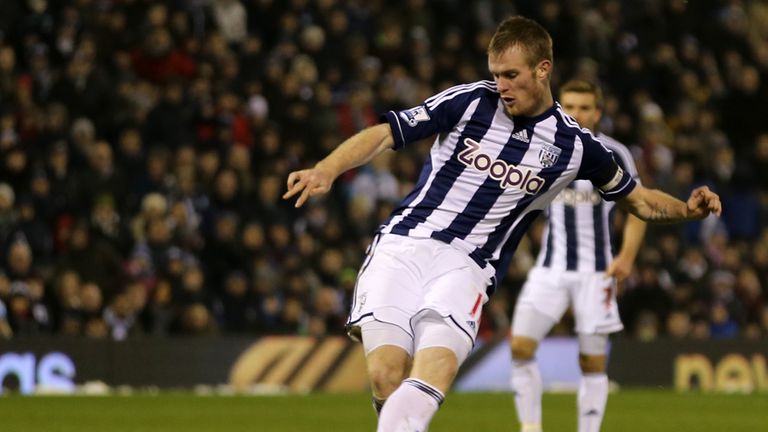 Chris Brunt: Admits that his West Brom side stepped off the gas against Norwich