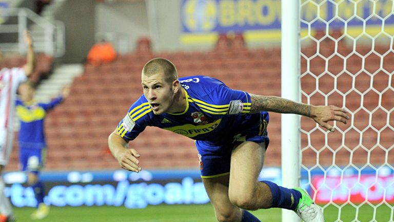 James Collins: Still celebrating his four-goal haul against Portsmouth