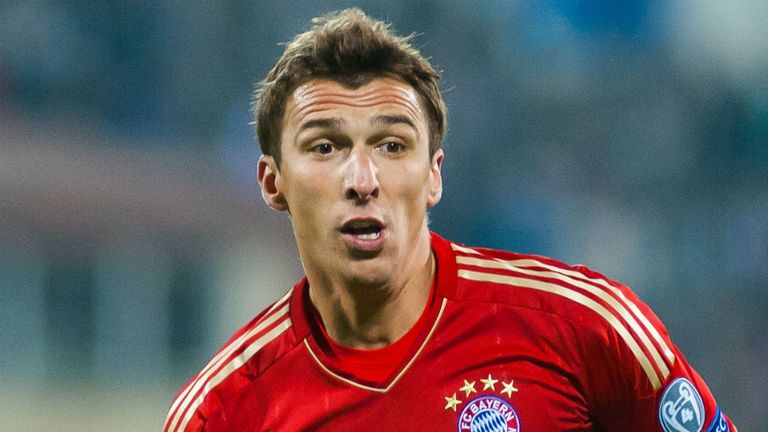 Mario Mandzukic: Bagged a double for Bayern