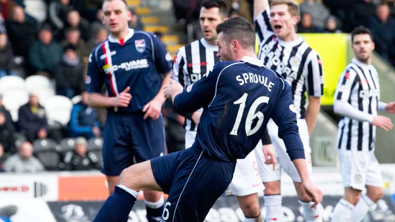 Ivan Sproule: Scored twice on his debut after move from Hibernian